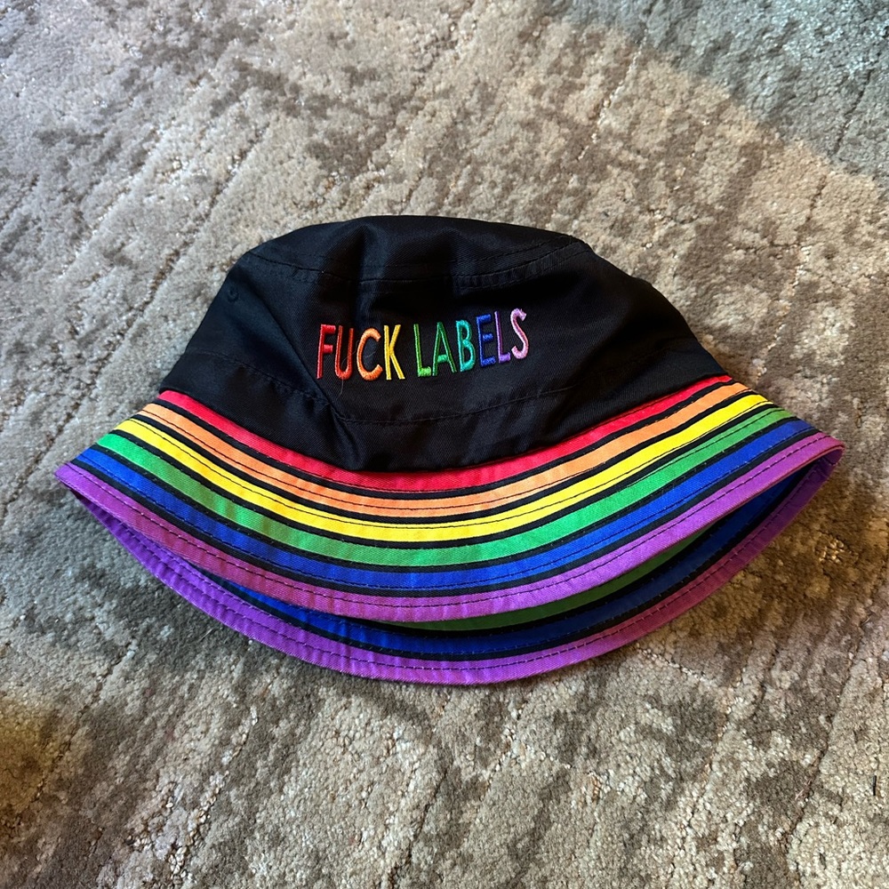 Spencer's pride hat
